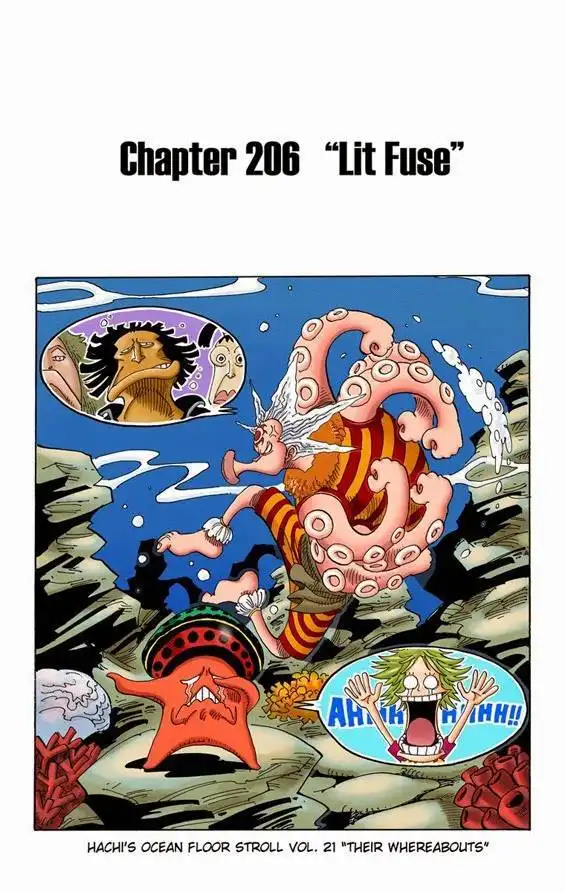 One Piece - Digital Colored Comics Chapter 206 4